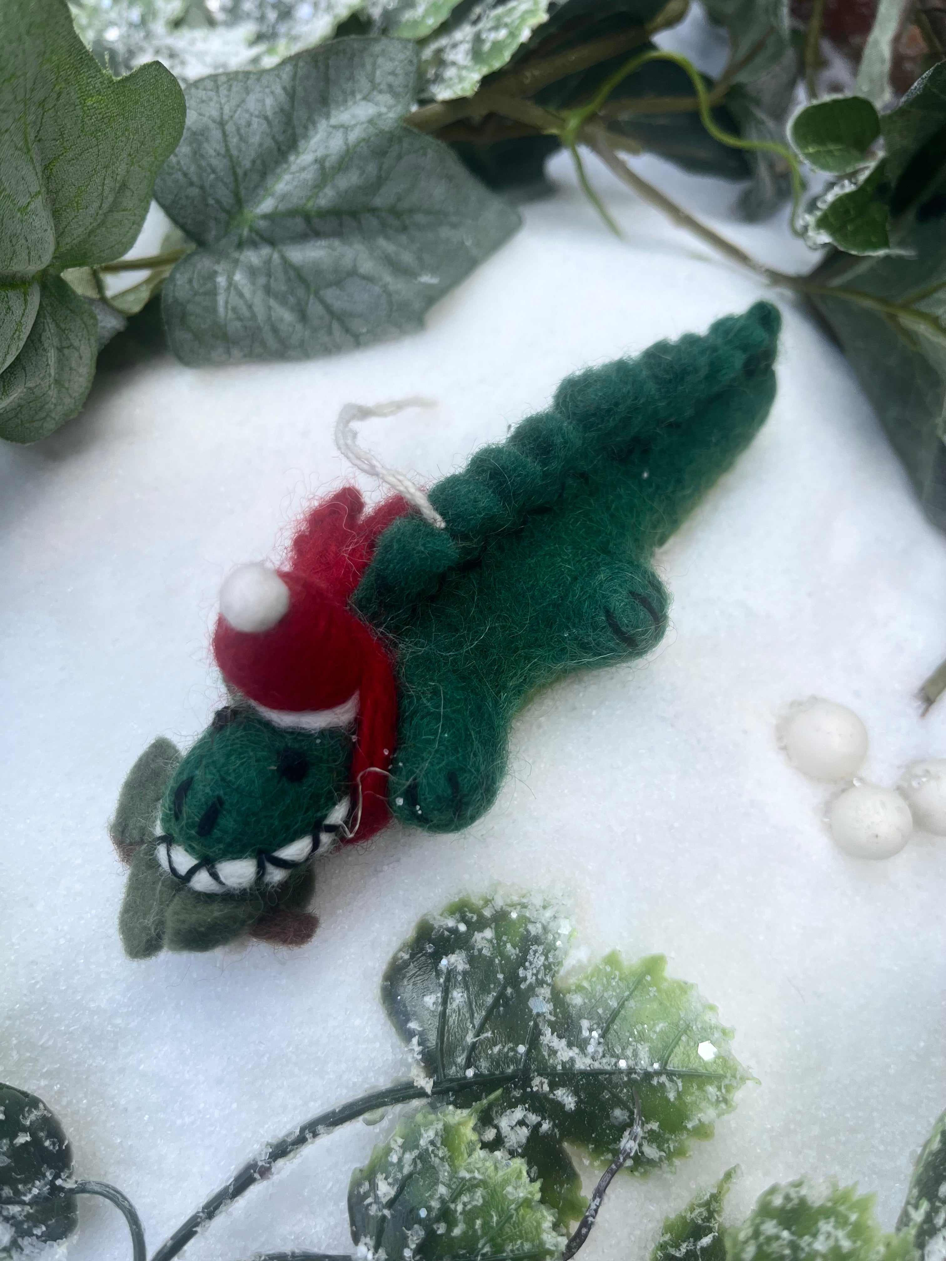 Crocodile Wearing Hat