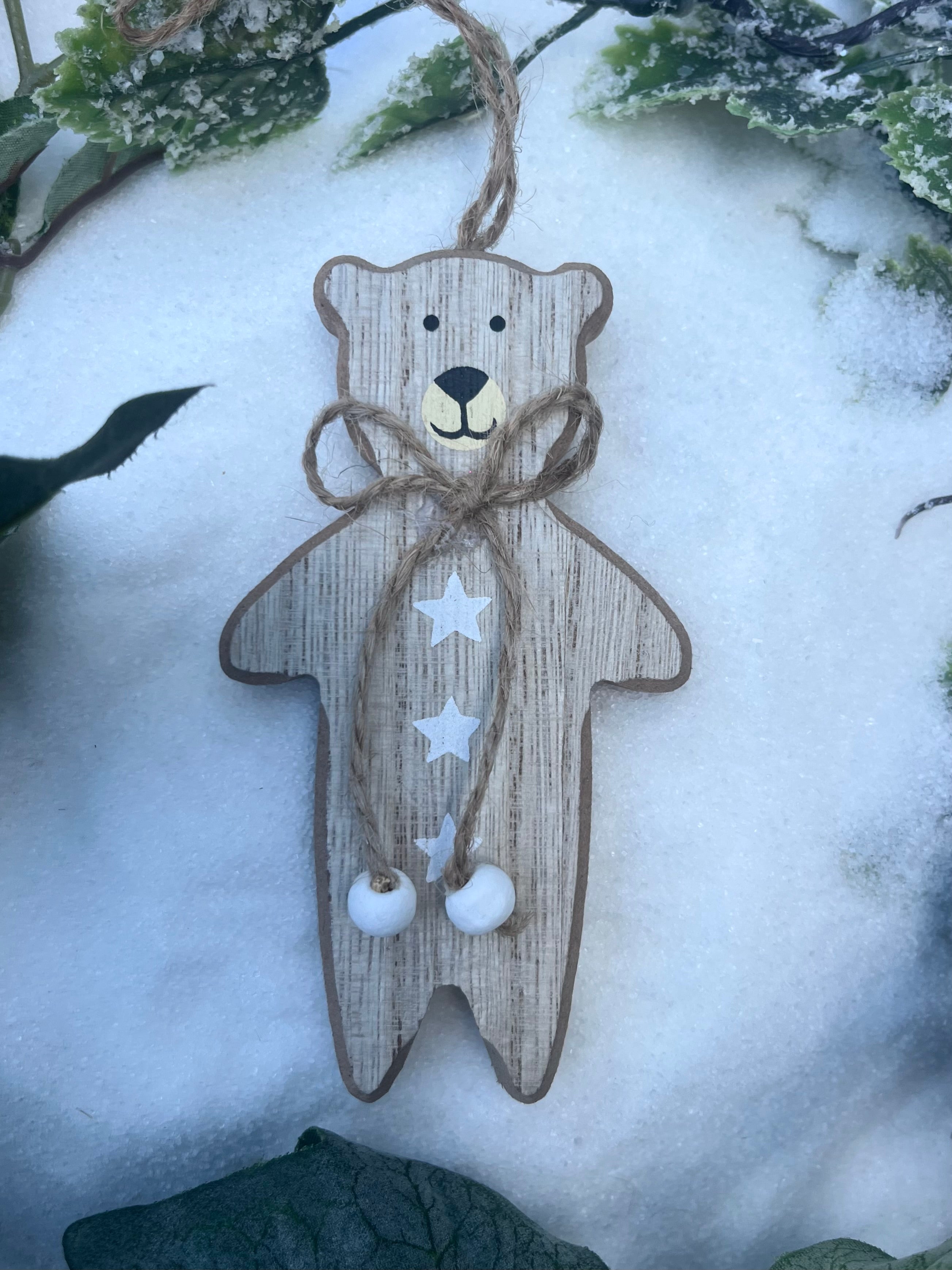 Wooden Teddy bear
