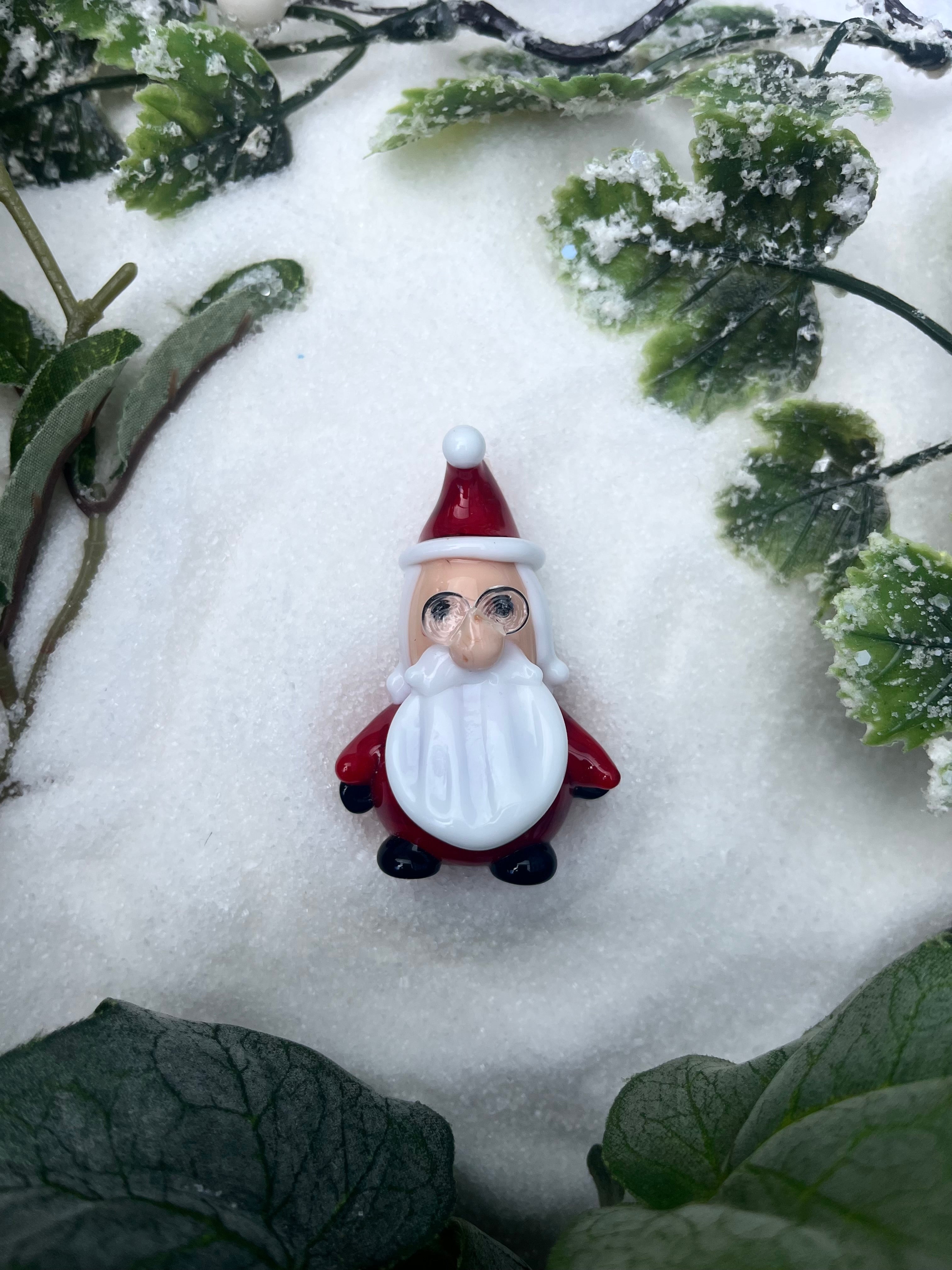 Santa with Glasses