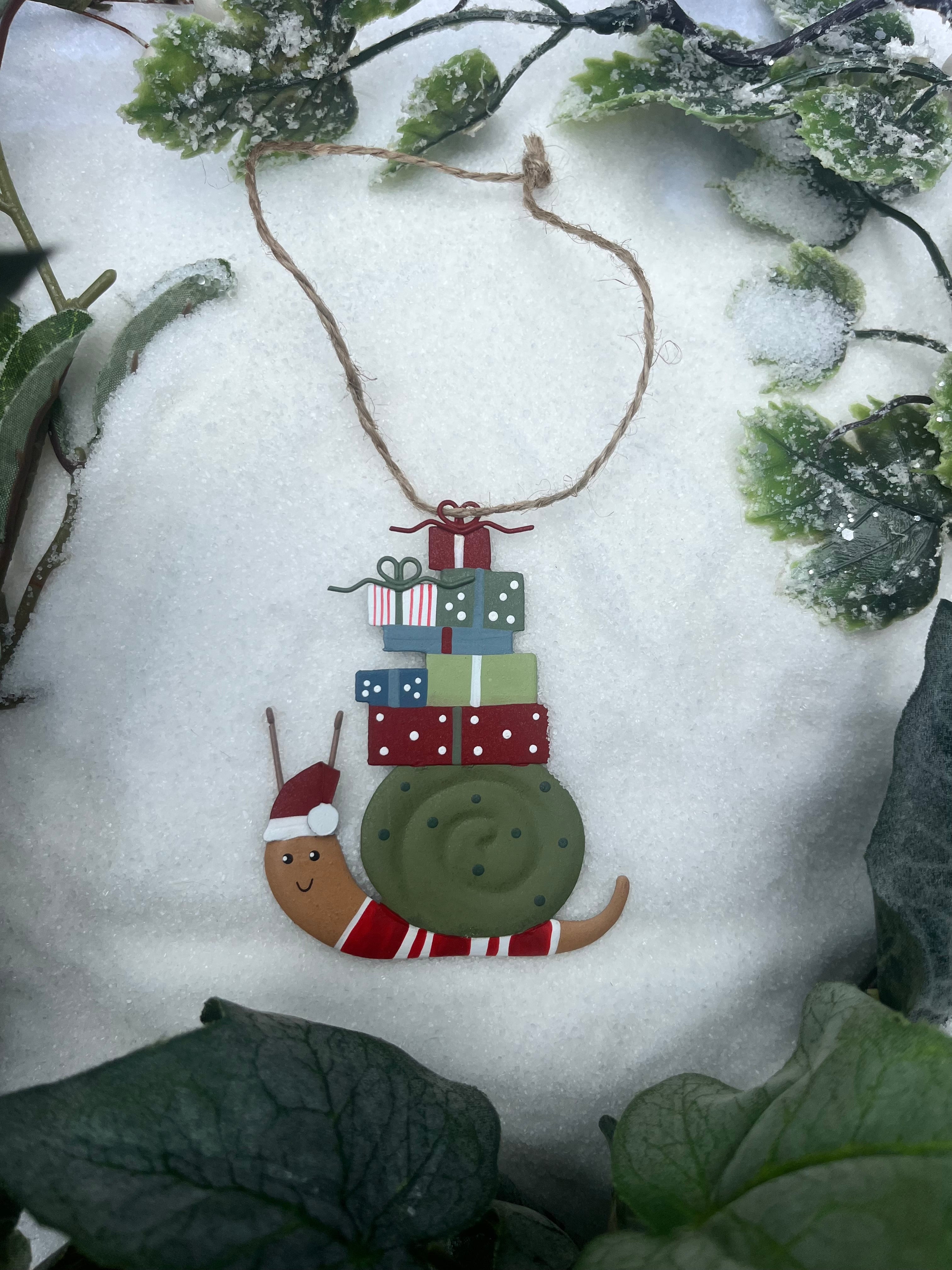 Snail Carrying Presents