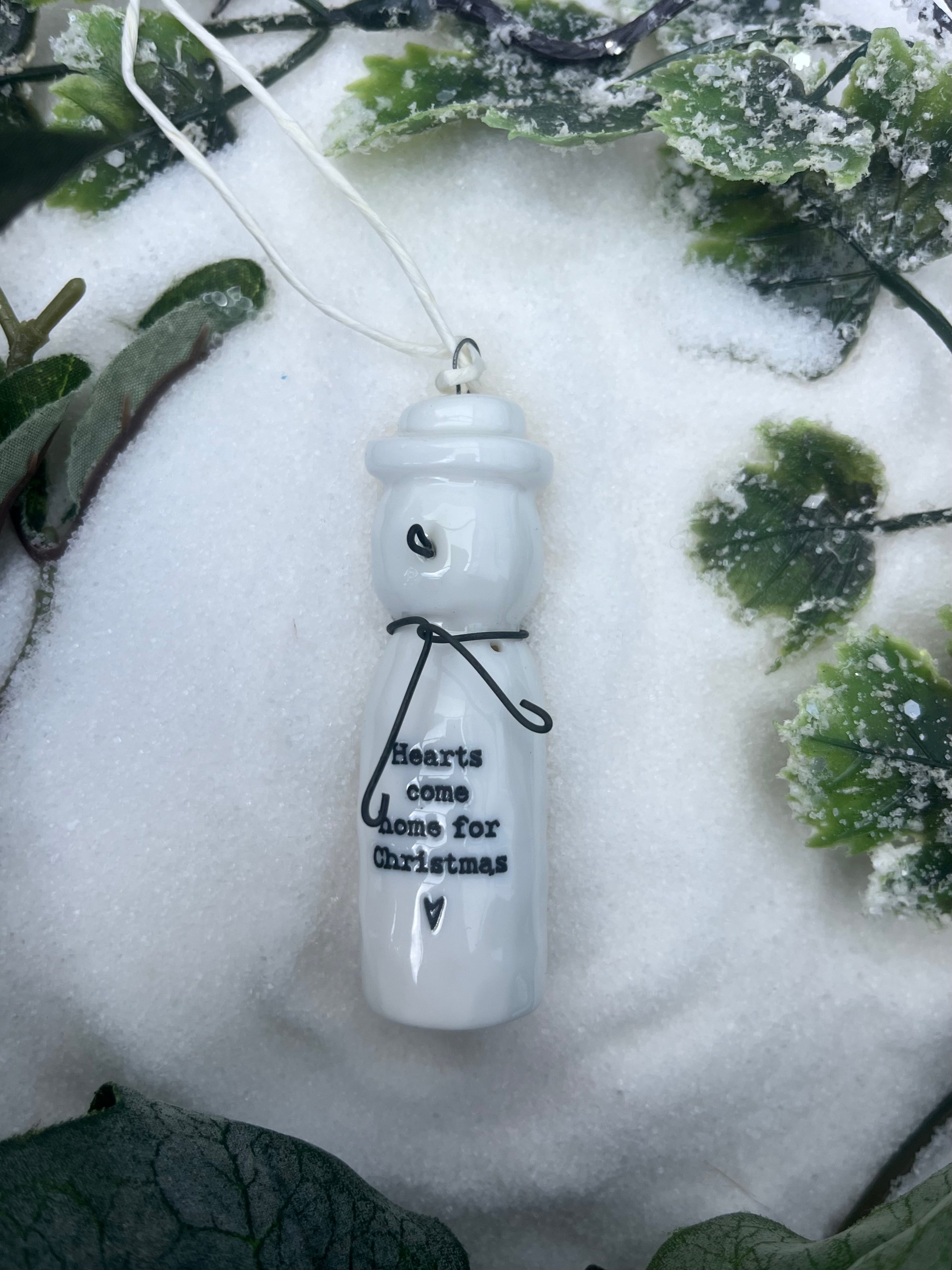 Ceramic Snowman