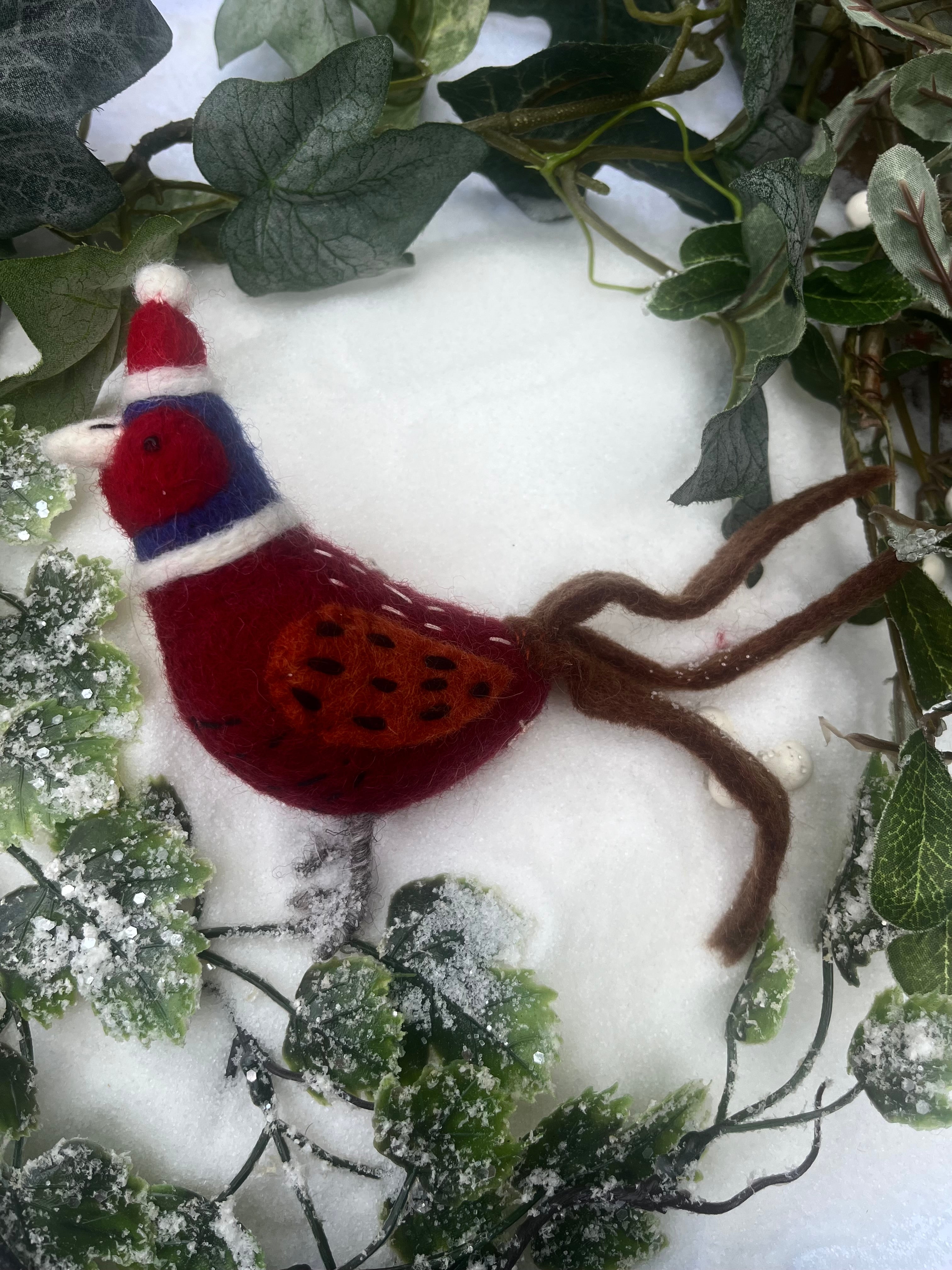 Pheasant with  Hat